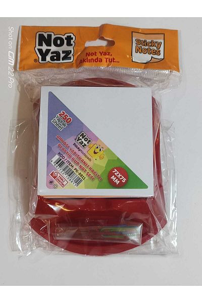 NotYaz Cube Note Color Plastic