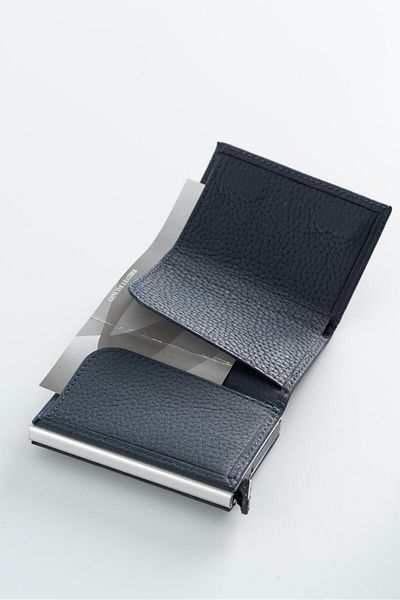 Combat Tactical Genuine Leather Card Holder Wallet - 100% Flother Model 999725