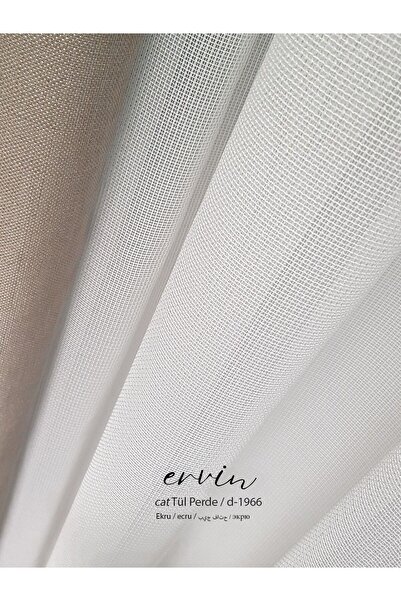 ervin Italian Patterned Tulle Curtain Cat - Tear-Proof and Self-Repairing