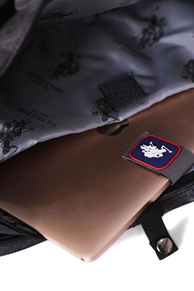 U.S. Polo Assn. U.S. Polo AssnDark Grey Unisex Laptop & Briefcase Plevryd2352