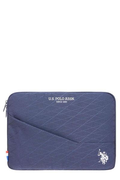U.S. Polo Assn. Navy Blue Unisex Laptop &amp; Χαρτοφύλακας Plevr23692