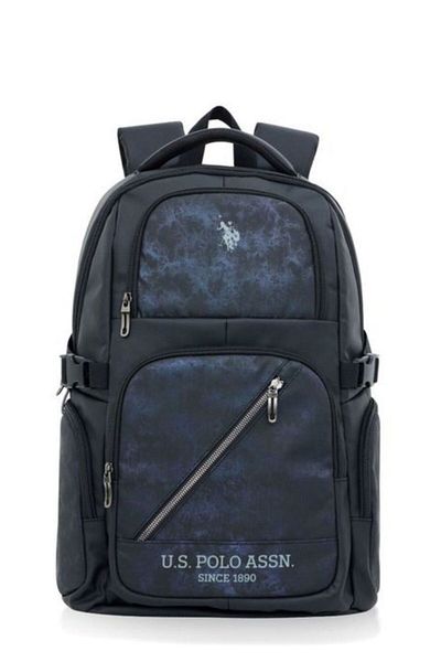 U.S. Polo Assn. Unisex Μαύρο σακίδιο πλάτης - Plevr23680
