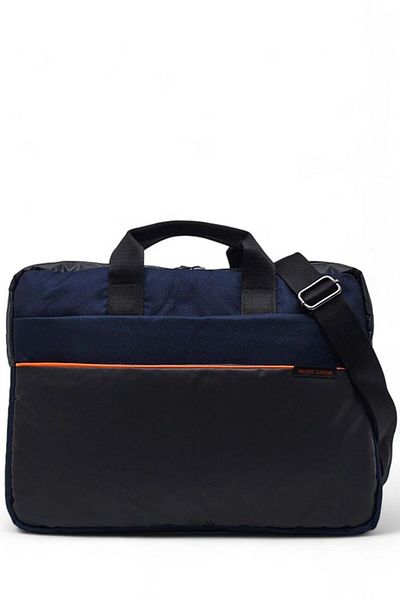Pierre Cardin Navy Blue Fabric Unisex Laptop & Χαρτοφύλακας 01τμχ 001152