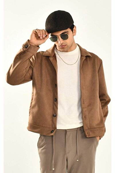 DAVID&GERENZO Button Suede Jacket