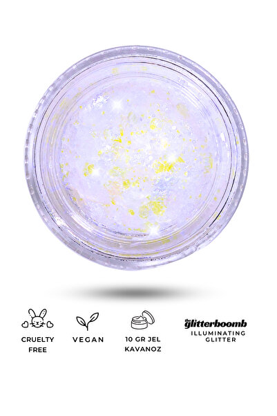 the glitter boomb - Jel Glitter - Ghost