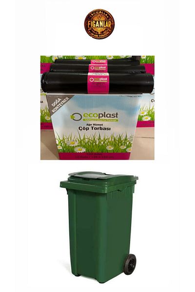 figanlar ambalaj 800 g 120X150 Heavy Duty Garbage Bag Garbage Bag 240 Lt -120 Lt Compatible Roller Garbage Bag 50 Pcs
