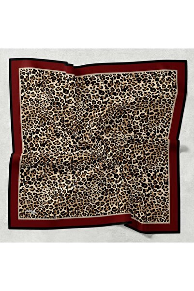 Bonjela Leopar Desen Soft Eşarp