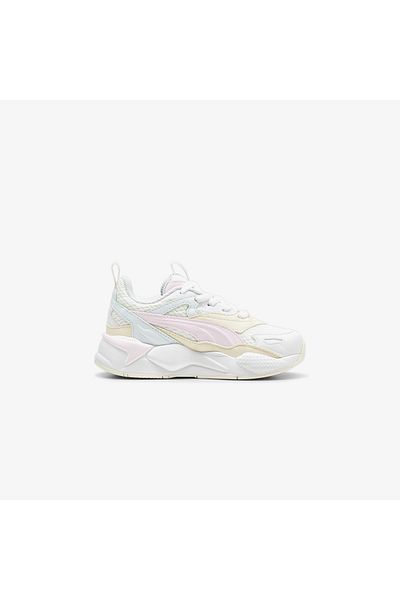 Puma Pantofi sport albi pentru copii Rs-x Effect