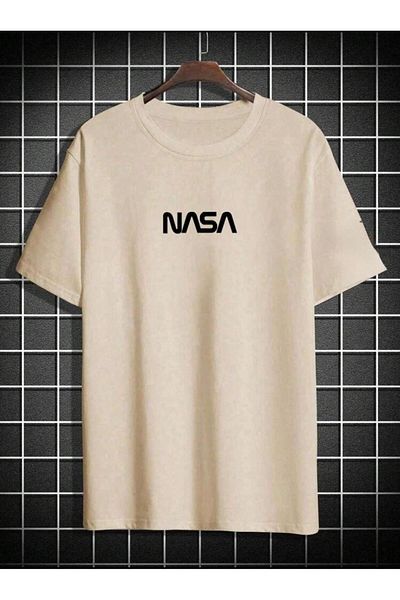 Medinenur ΒΑΣΙΚΟ T-SHIRT ΕΚΤΥΠΩΜΕΝΟ ΚΕΙΜΕΝΟ NASA
