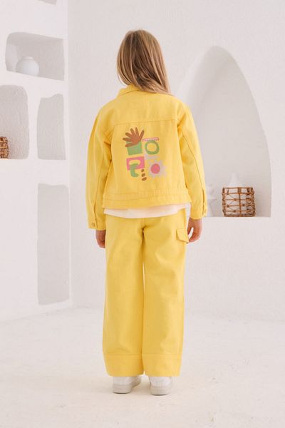 HAUSEkids 4-8 Years Love Bloom Girl's 3-Piece Set - Yellow