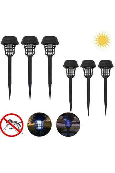 Pest Repeller Solar Güneş Enerjili Sinek Böcek Öldürücü Sivrisinek Kovucu LED...