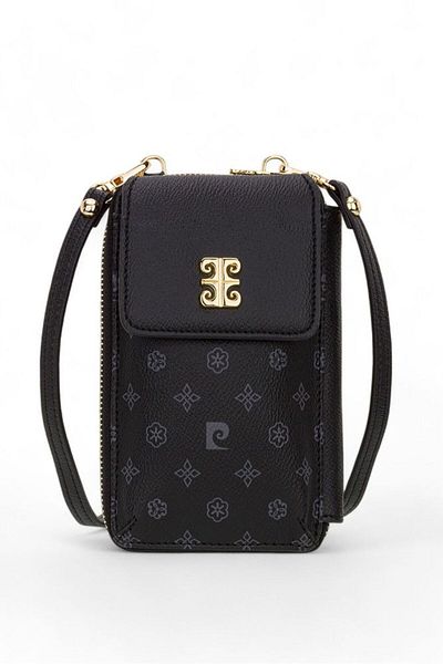 Pierre Cardin Geantă neagră Monogram pentru femei - 05PC24Y513-MN