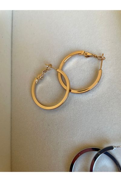 Gizem Eren Gold Hoop Earrings