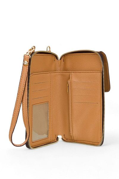 Pierre Cardin Geantă de damă maro cu monogramă - 05PC24Y513-MN