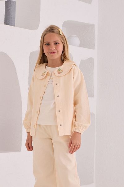 HAUSEkids 4-8 Years Stephanie Girl's 3-Piece Set - Latte