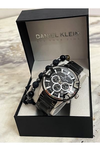 Daniel Klein Danıel Kleın Men's Steel Wrist Watch+bracelet Gift