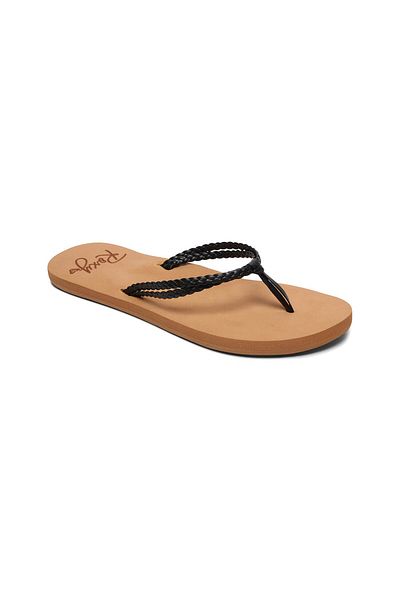 Roxy Women's Slippers Costas J Sandal Black Women's Slippers Arjl100763-Blk