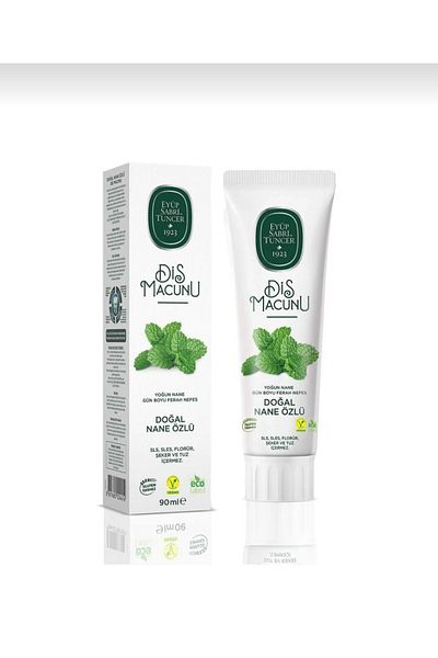 Eyüp Sabri Tuncer Eyüp Sabri̇ Tuncer Natural Mint Extract Tooth Paste 2 Pcs