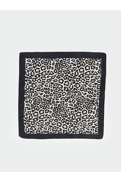 LC Waikiki ΑΞΕΣΟΥΑΡ LCW Γυναικείο κασκόλ με σχέδιο Leopard
