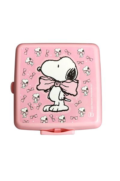 Me Çanta Snoopy Licensed 4 Compartments 2 Layers Plastic Lunch Box Dadacuq24885