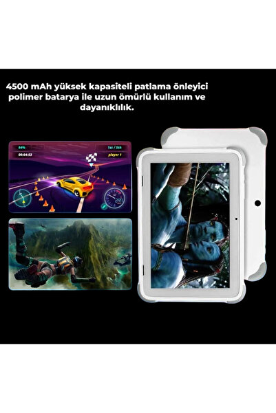 oneblue 8 Inç Çift Sim Kartlı 4g Tablet,4500 Mah, Type-c Şarj, 5g Wi-fi, Android 9.0, 2 Gb Ram