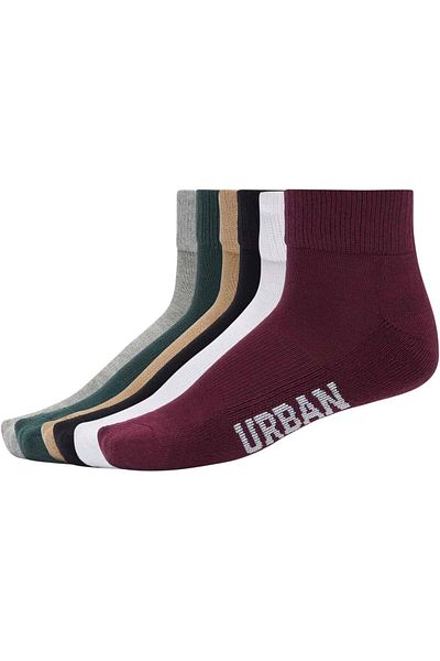 Urban Classics Socks High Sneaker Socks 6-Pack