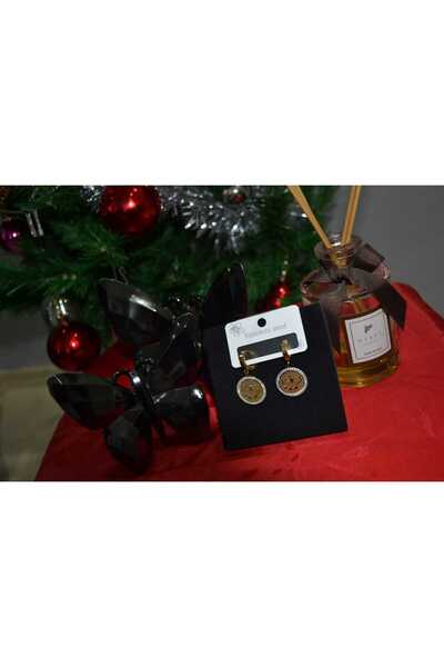 Çelik OSMANLI TURALI TAŞLI KÜPE