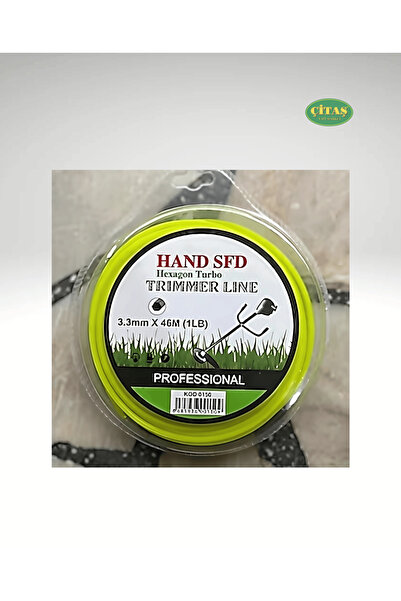 ÇİTAŞ 3.3 MM 6 KÖŞE MOTORLU TIRPAN MİSİNASI (46 METRE)