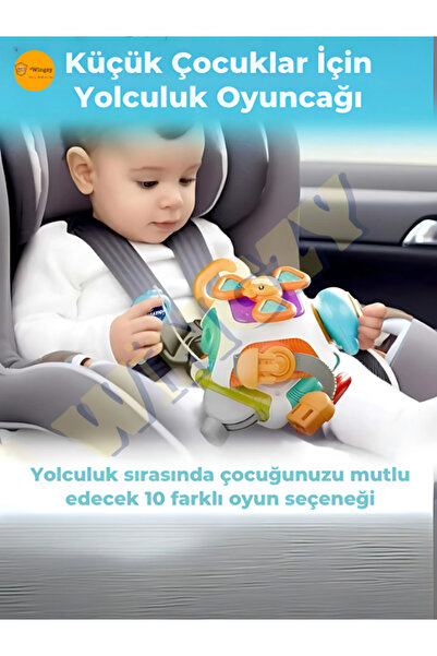 Wingzy Eğitici Ve Eğlendirici Montessori Aktivite Oyuncağı 10 Farklı Oyun Modu Ile Maksimum Eğlence