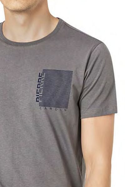 Pierre Cardin Men's Summer New Season Cotton, Casual, Combed Cotton, Short Sleeve, Pajama Set Ch.Pc.01.60.75