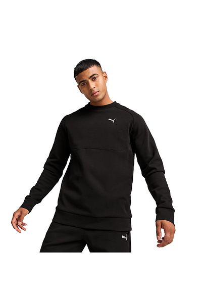 Puma Ανδρικό μαύρο μπλουζάκι προπόνησης Pumatech Crew 68459901