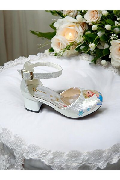 PATİK BEBE Dívčí večerní společenské boty na podpatku Elsa