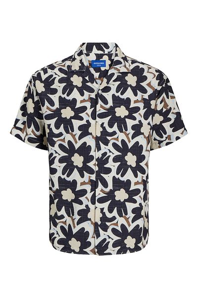 Jack & Jones J&J Luke Flower Men's Hawaiian Shirt Light Color