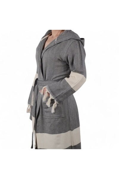 Hedea رداء حمام بيشتيمال عثماني أسود