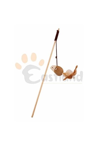 Eastland Tüylü Kedi Oltası Fare 50 Cm 2adet