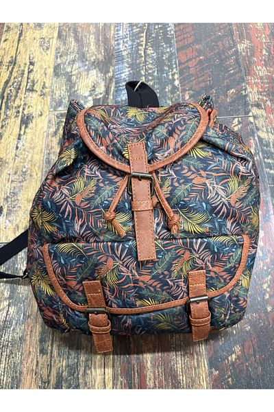 Street Bag Σακίδιο πλάτης ταξιδιού ημερήσιου τύπου Mallorca Ethnic με αυθεντικό καπάκι