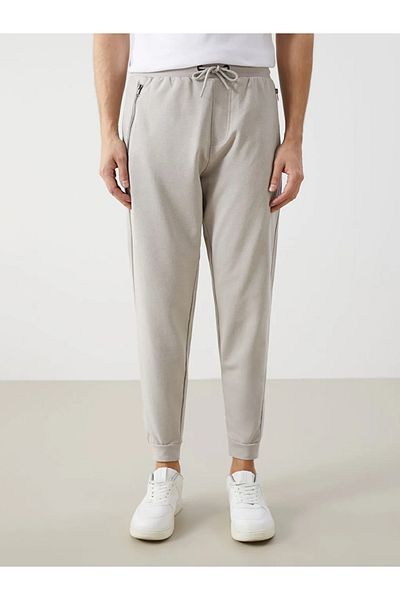 LC Waikiki Ανδρικό αθλητικό παντελόνι LCWAIKIKI Classic Grey Standard Fit