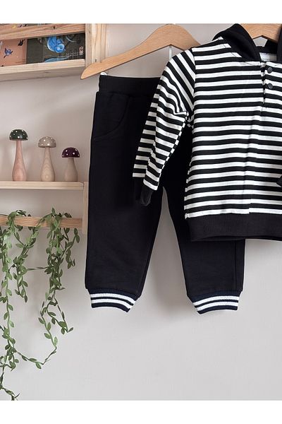 Kids Boy's Striped 2-Piece Set