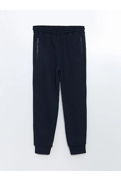 LC Waikiki LCW Kids Navy Blue Jogger Φούτερ για αγόρια με ελαστική μέση