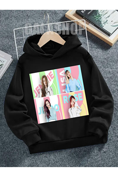 GALASHOP Blackpink Children's Cotton Hoodie - Mod35