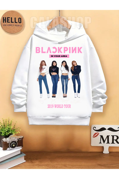 GALASHOP Blackpink Children's Cotton Hoodie - Mod38