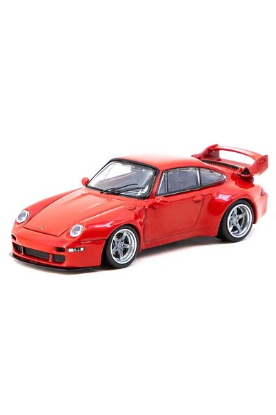 TOYFEST Tarmac Works 1/64 993 تم إعادة تصميمها بواسطة Gunther Werks Red