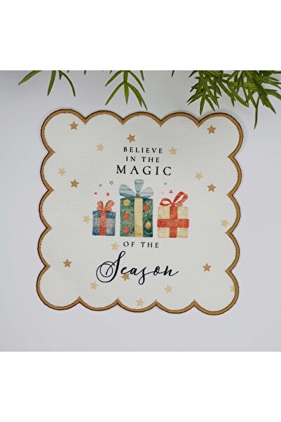 decofav Водяні фарби Новорічні подарункові коробки та коктейльні серветки з в...