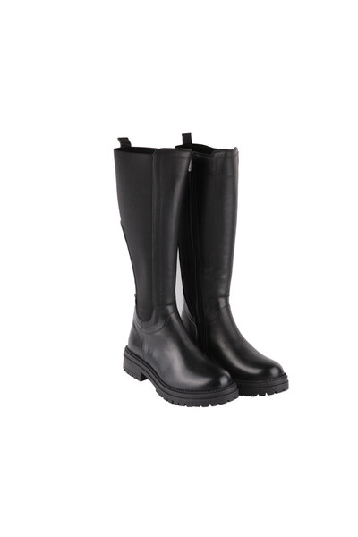 Mammamia D24KC-2065 SIYAH DERI CIZME