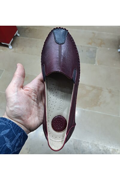 BELOX Women's Inside-Outside Genuine Leather Orthopedic Seasonal Casual Mother Shoes