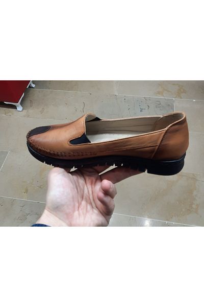 BELOX Women's Inside-Outside Genuine Leather Orthopedic Seasonal Casual Mother Shoes