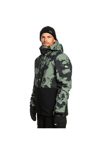 Quiksilver Mission Prınted Block Jk Men's Snowboard Jacket Eqytj03403