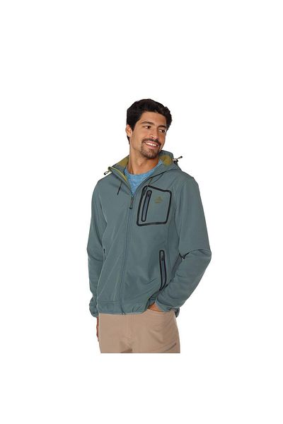 BERG Yukon Erkek Softshell Ceket-yeşil