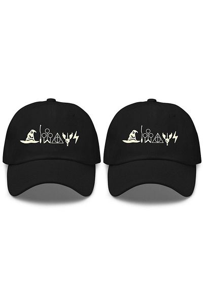 LEIVOR Комплект от 2 комбинирани шапки Snape Always Lover - Snapback