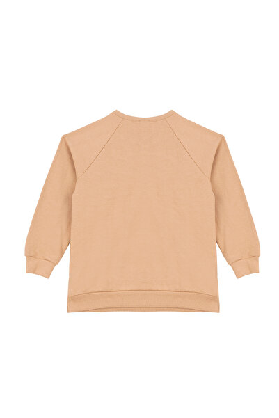 DUFFY KİDS 2-8 Years Old Camel Seasonal Basic Set - Button Detailed